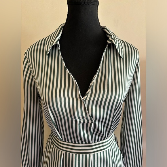 Zara women’s striped tunic shirt. Size Medium - Picture 3 of 7